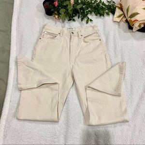 Agolde Vintage High Rise Flare in Paper